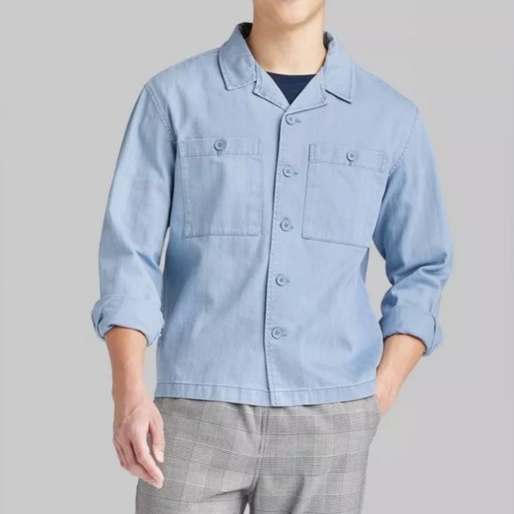 NWT Original Use Men’s Button Up Shirt Jacket